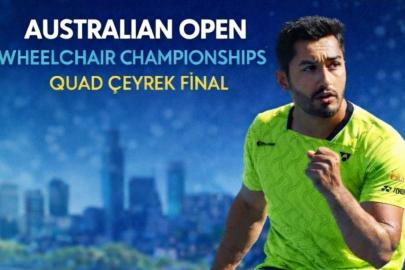 Ahmet Kaplan, Avustralya Açık'ta yarı finale yükseldi