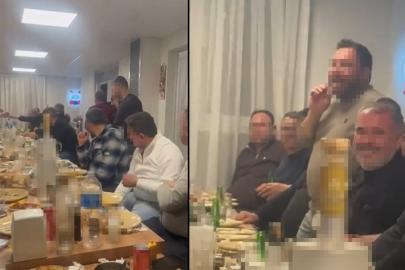 Alkol masasında okunan selaya soruşturma