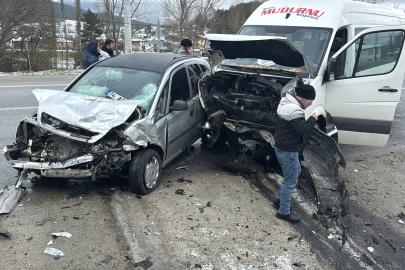 Bolu'da feci kaza. Bir ölü, dokuz yaralı