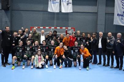 Bursa Büyükşehir Belediyespor Kadın Hentbol Takımı, Avrupa'da tur atladı