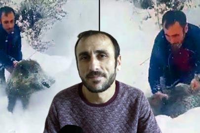 Eliyle domuz yakalayan adama kesilen ceza iptal edildi