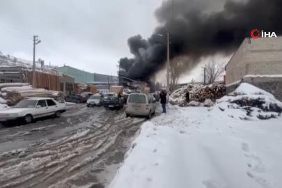 Erzurum'da fabrikada patlama: Yaralılar var