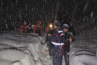 Giresun'da çığ altında kalan çoban hayatını kaybetti