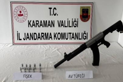 Karaman'da peçete ve sigaraya emdirilmiş uyuşturucu bulundu
