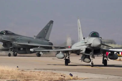 Katar'da üçlü zirve. Eurofighter savaş uçağında sona doğru