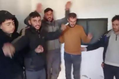 Suriye ordusu, yakalanan YPG'lileri müzik açıp oynattı