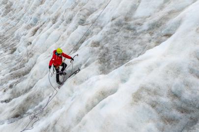Antarktika'da Türk bilim insanlarından buzul tırmanışı