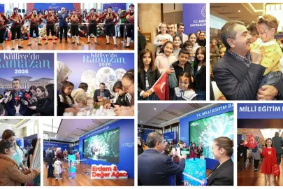 Bakan Tekin'den 'Külliyede Ramazan' stantlarına ziyaret