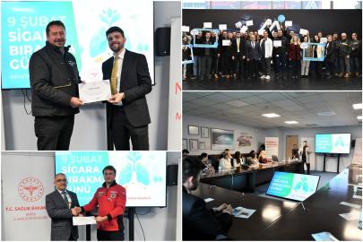 Bursa'da fabrikada kurulan poliklinikte 25 çalışan sigarayı bıraktı