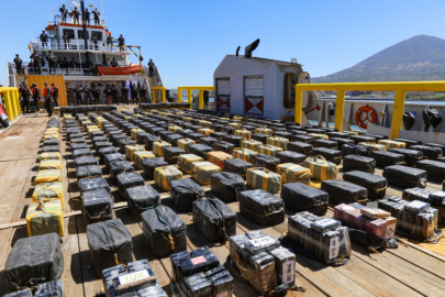 El Salvador'da dev operasyon. 6.6 ton kokain yakalandı