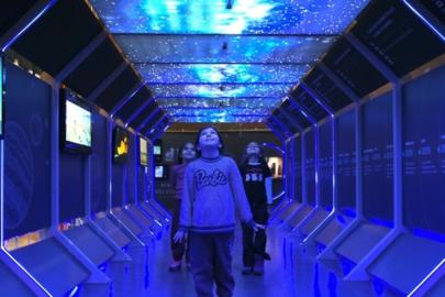 Erzurum’da çocuklar, uzayın kapılarını aralıyor