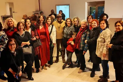 İstanbul Bakırköy’de kursiyerlerden karma resim sergisi