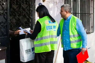 İzmir Narlıdere'de ramazan sofralarına destek