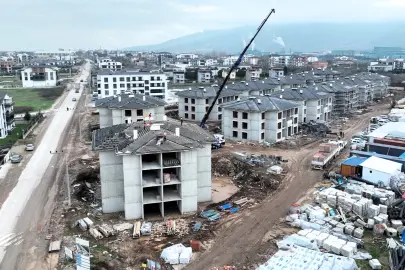 Kartepe Kent Konut Evleri’nde ilerleme yüzde 51