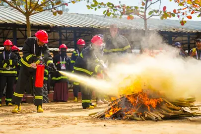 Konya Büyükşehir ve TİKA'dan mültecilere acil durum eğitimi