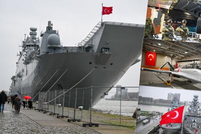 Rotterdam'da TCG Anadolu Türk Savunma Sanayi Fuarı