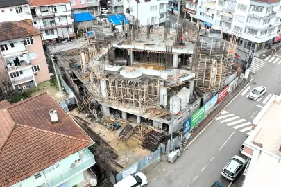 Yeni Kuruçeşme Merkez Camii şekillenmeye başladı