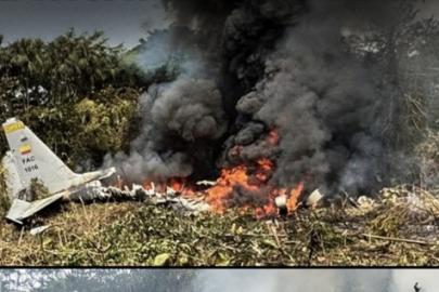 Askeri uçak düştü 69 kişi hayatını kaybetti. Kolombiya'da 3 günlük ulusal yas ilan edildi