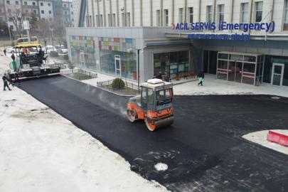 Battalgazi Devlet Hastanesi otoparkı yenilendi