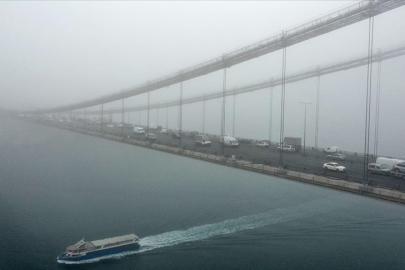 Boğaz'da göz gözü görmüyor. Gemi trafiği durduruldu, Şehir Hatları seferleri iptal