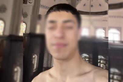 Camide çıplak video çekip şarkı söyledi. TikTok'ta paylaştı, adliyeye sevk edildi