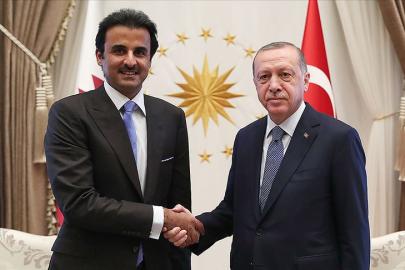Cumhurbaşkanı Erdoğan, Katar Emiri Al Sani ile telefonda görüştü