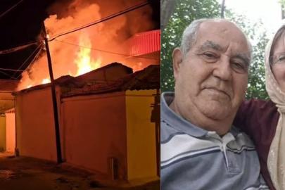 Dehşetin altından torun ile eşi çıktı