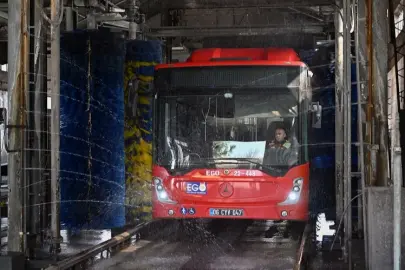 EGO Müdürlüğü'nde bayram mesaisi