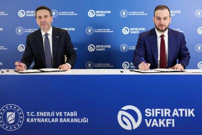 Enerji Bakanlığı ile Sıfır Atık Vakfı arasında iş birliği protokolü