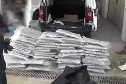 Esenyurt’ta narkotik operasyonunda 102 kilo skunk ele geçirildi