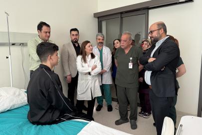 Gaziantep’te 122 günlük yanık tedavisi tamamlandı