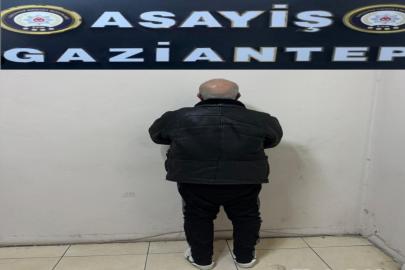 Gaziantep'te aranan cinayet zanlısı yakalandı