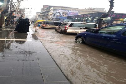 Gaziantep’te sağanak sele neden oldu