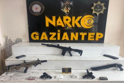Gaziantep'te uyuşturucu operasyonu: 4 şüpheli tutuklandı