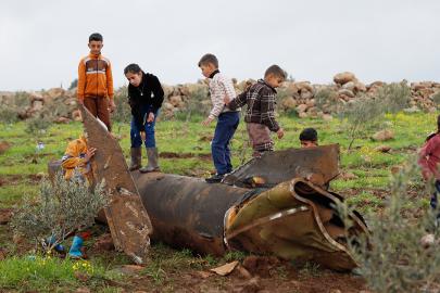 İran roketinin parçaları Suriye'ye düştü