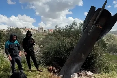 İran'ın fırlattığı füze, işgal altındaki Batı Şeria'ya düştü