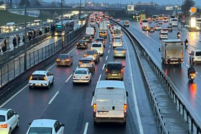 İstanbul'da bayram sonrası trafik yoğunluğu