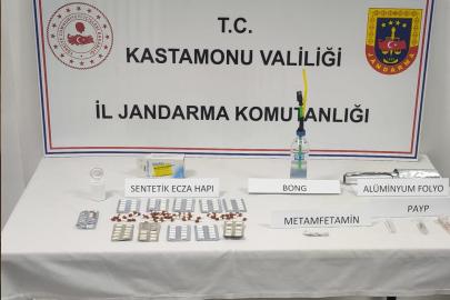 Kastamonu’da uyuşturucu operasyonu: Bir şüpheli tutuklandı