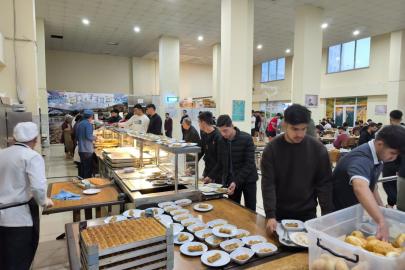 Öğrenciler Ramazan sofralarında bir araya geldi