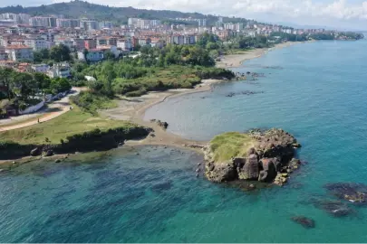 Ordu'da Ünye’de tarihi ada turizme kazandırılıyor