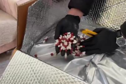 Silivri’de uyuşturucu operasyonu: 1 milyon 400 bin hap ele geçirildi