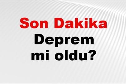 Son dakika deprem mi oldu? Az önce deprem nerede oldu? İstanbul, Ankara, İzmir ve il il AFAD son depremler 23 Mart 2026