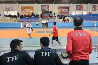 TFF Futsal Ligi Tatvan Etabı devam ediyor
