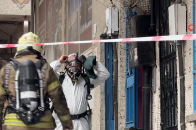 Yangın tüpü dolumunda işçiler zehirlendi: Ekipler olay yerinde