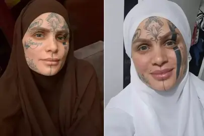 Yüzündeki dövmelerle gündem olan Nazan'ın yeni işi