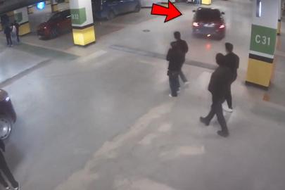 AVM otoparkında drift: 5 sürücüye 700 bin lira para cezası