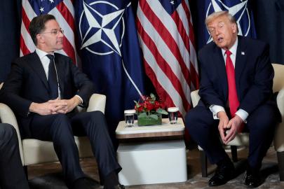Beyaz Saray'da NATO zirvesi. Trump, Rutte ile görüştü
