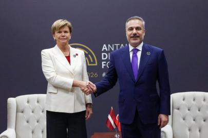 Dışişleri Bakanı Fidan, Letonyalı mevkidaşıyla görüştü