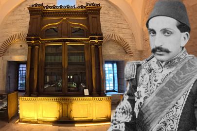 Elleriyle yaptı, 142 yıldır sır gibi korunuyor. Sultan Abdülhamid Han'ın paha biçilemez mirası