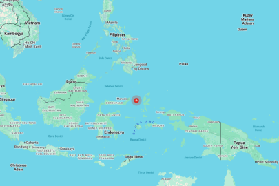 Endonezya'da 7.8 büyüklüğünde deprem